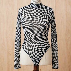 Badinka Racer Mesh Bodysuit